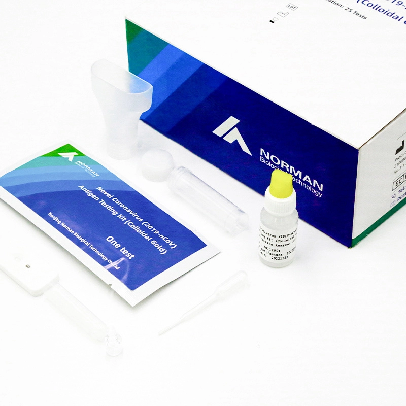 Nowy zestaw do testowania antygenów koronawirusa (2019-nCoV) (złoto koloidalne)