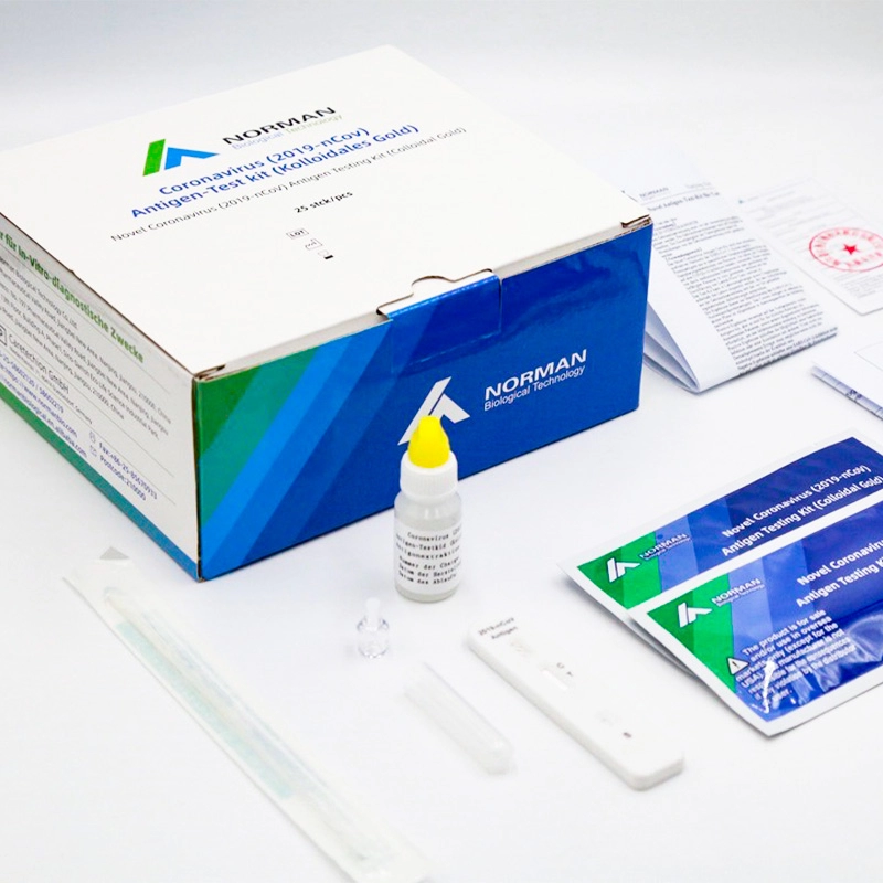 Zestaw testowy 2019-nCoV/Flu A/B Antigen Combo (złoto koloidalne)