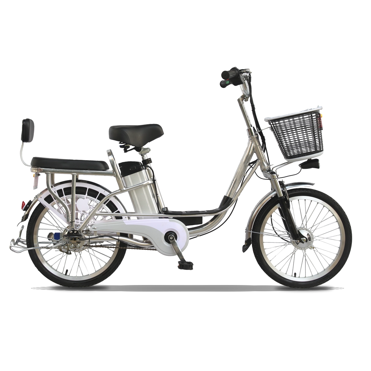 350w Elektryczny cykl dostarczania żywności Cargo City Road E Bikes Ebike Bicycles