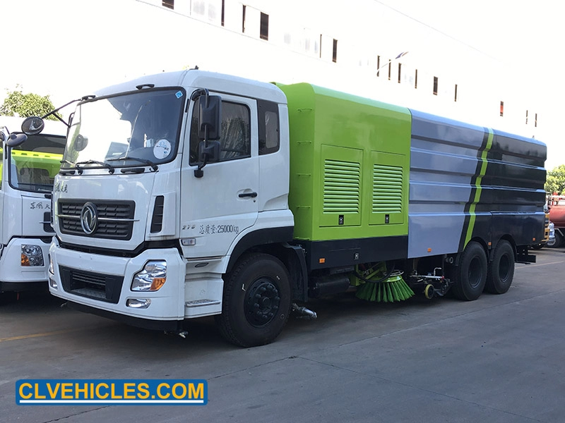 DongFeng KINLAND KL 12000-litrowy zbiornik na wodę i 10000-litrowy pojazd do mycia dróg na śmieci