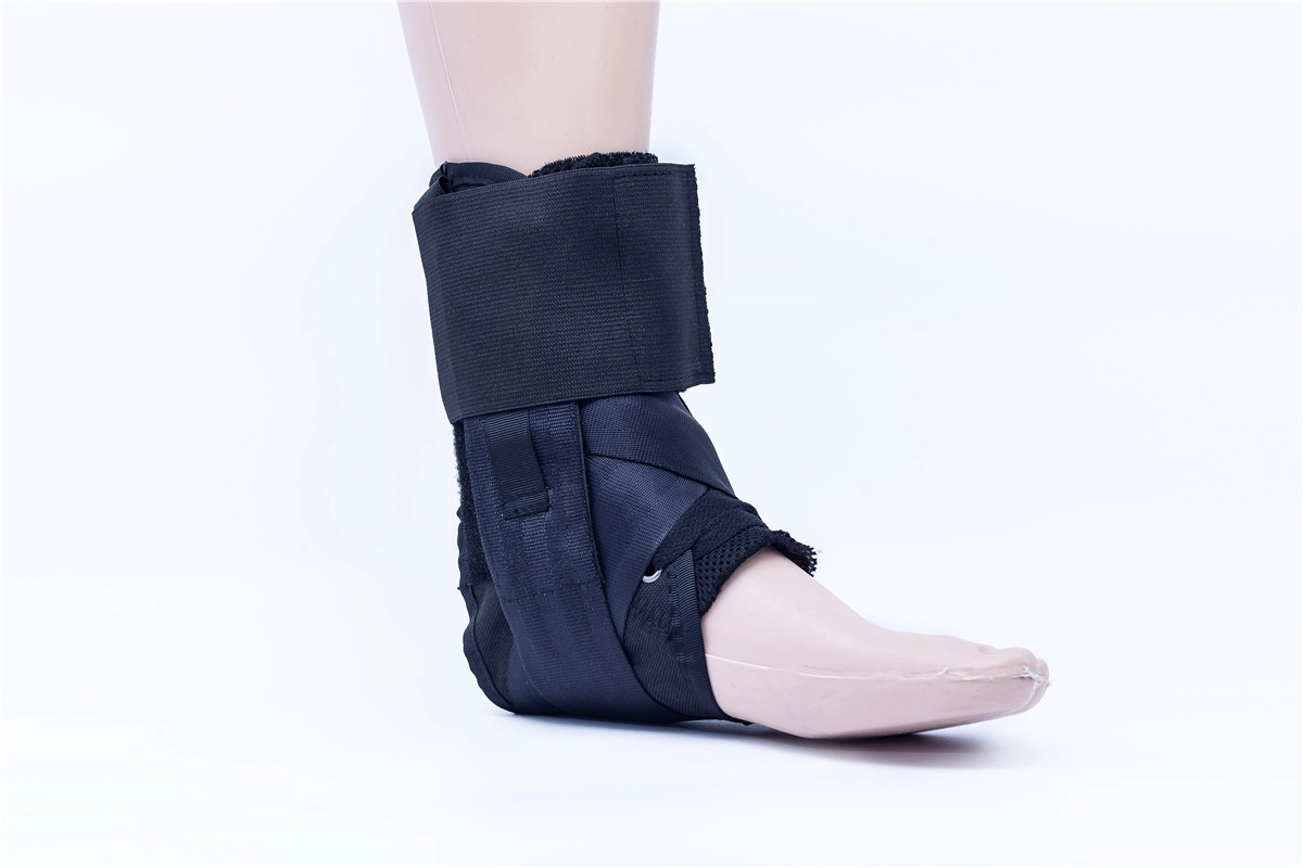 Sznurowane ortezy kostki wsparcie stopy z plastikowymi zausznikami dostosowanymi do potrzeb producenta