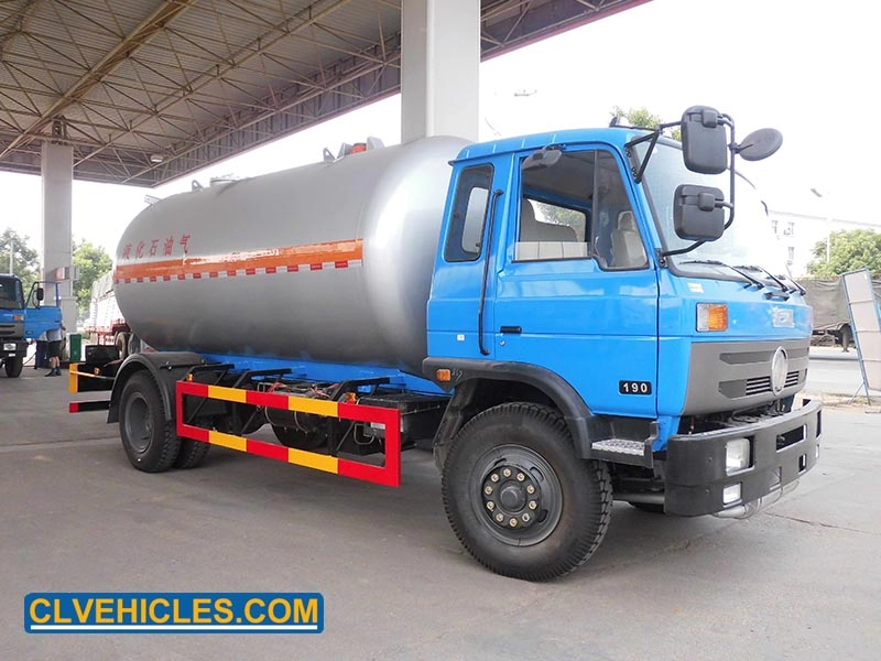 Dongfeng 10000 litrowa ciężarówka lpg