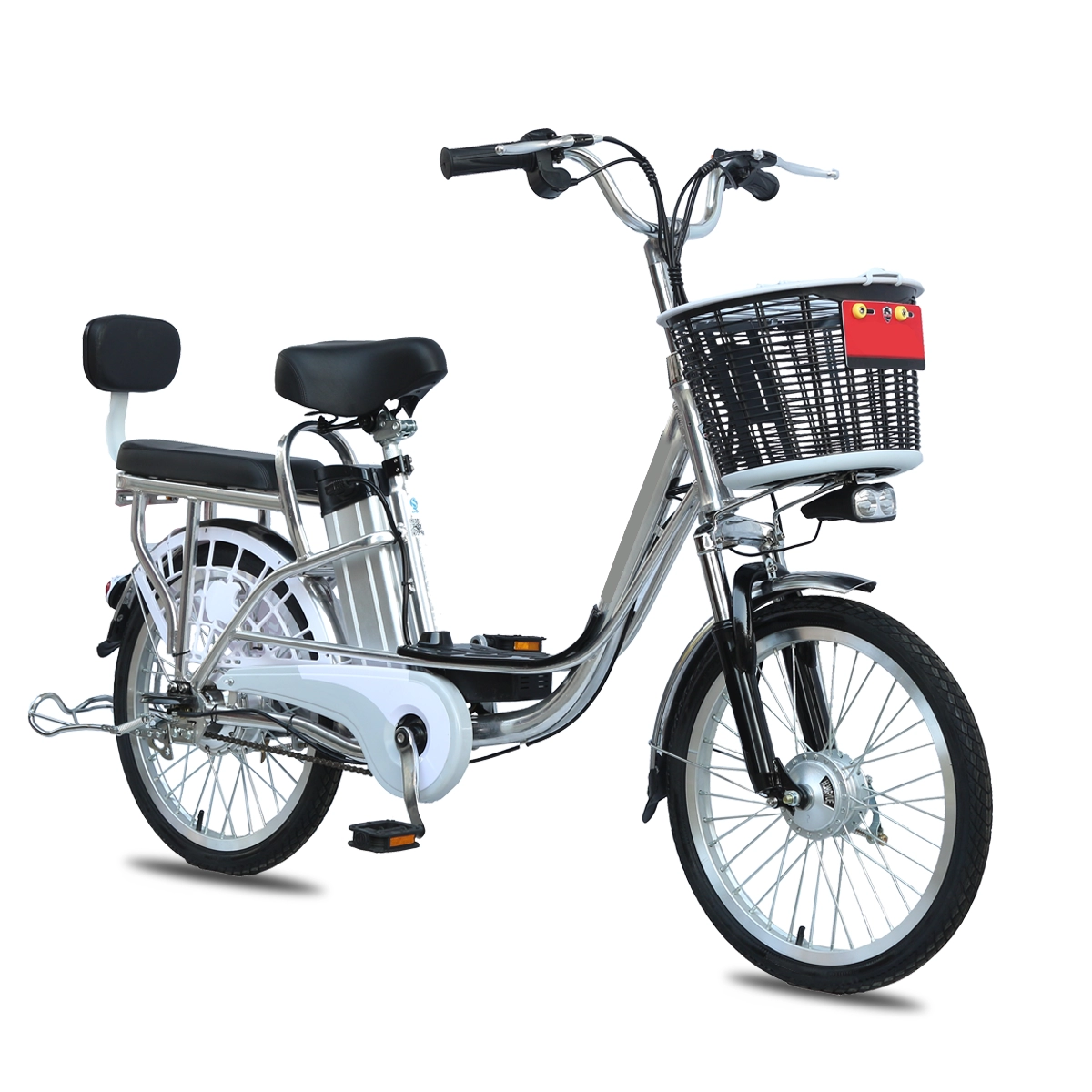 350w Elektryczny cykl dostarczania żywności Cargo City Road E Bikes Ebike Bicycles