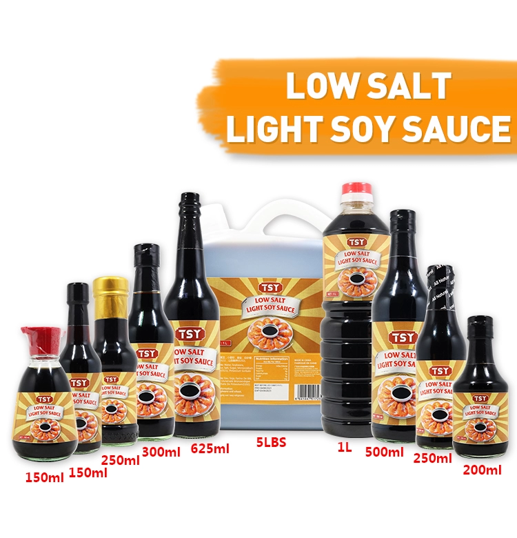 500 ml Sosu sojowego bez MSG o niskiej zawartości soli