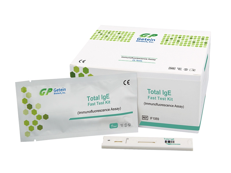 Zestaw do szybkiego testu całkowitego IgE (test immunofluorescencyjny)