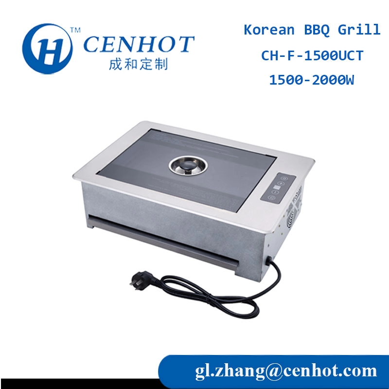 Kwadratowy kryty koreański grill stołowy Dostawcy producentów - CENHOT