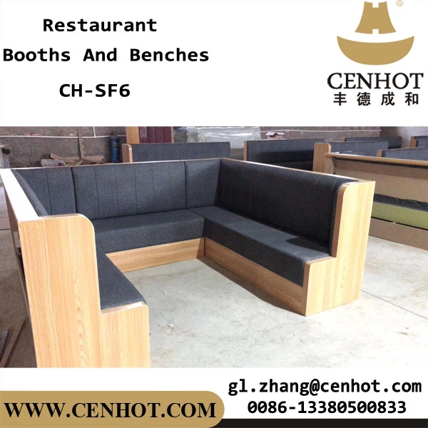 CENHOT Wewnętrzne okrągłe kabiny restauracyjne i kanapy do siedzenia