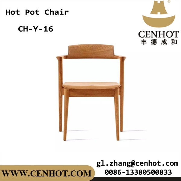 CENHOT Drewniane krzesła restauracyjne hurtowo do sklepu Hot Pot