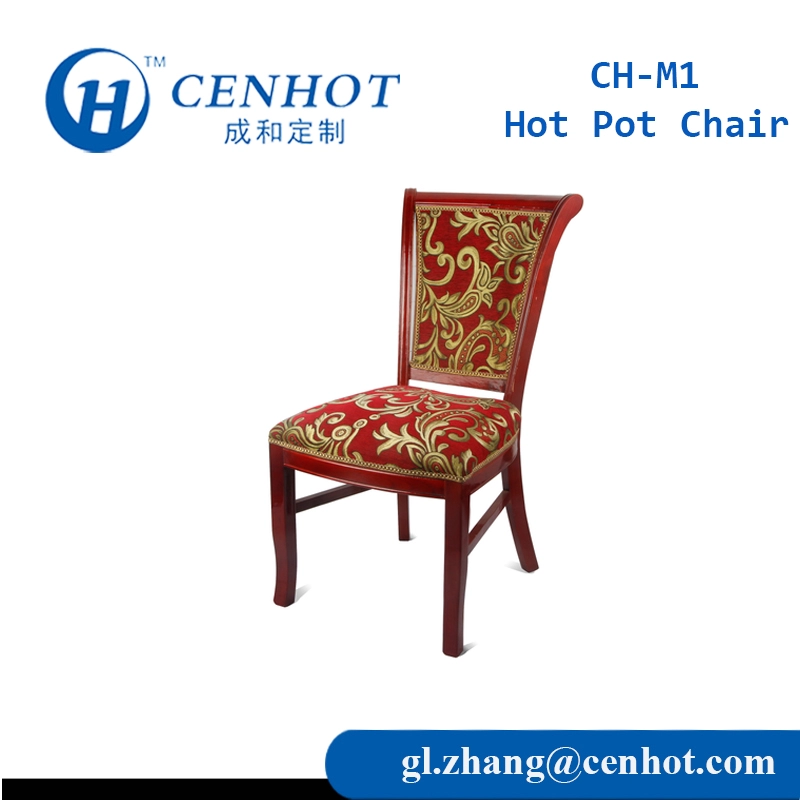 Najwyższej jakości drewniane krzesło z gorącym garnkiem dla dostawców restauracji OEM - CENHOT