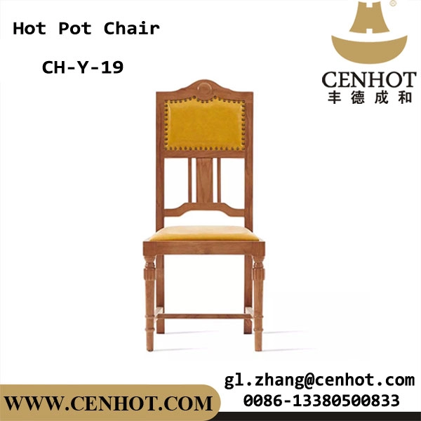 CENHOT Drewniane krzesła do restauracji Hotpot Hurtownia
