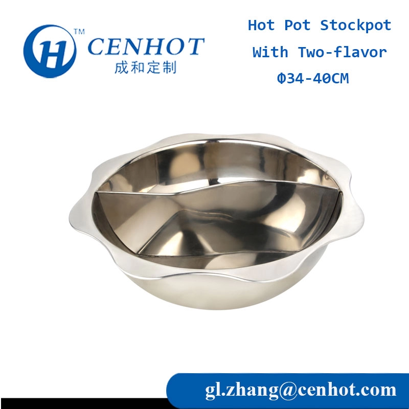 Gorący garnek o dwóch smakach ze stali nierdzewnej dla producentów restauracji - CENHOT