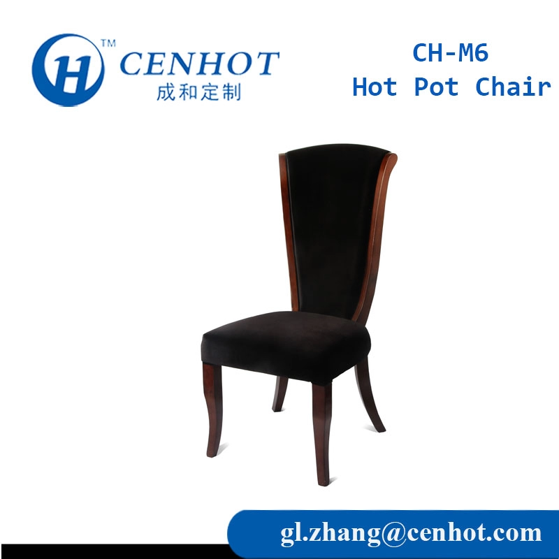 Wysokiej klasy drewniane krzesła do gorących garnków Krzesła hotelowe Krzesła restauracyjne Dostawca - CENHOT