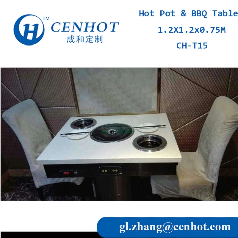 Shabu Shabu Table Koreański dostawca stołu do grillowania Chiny - CENHOT