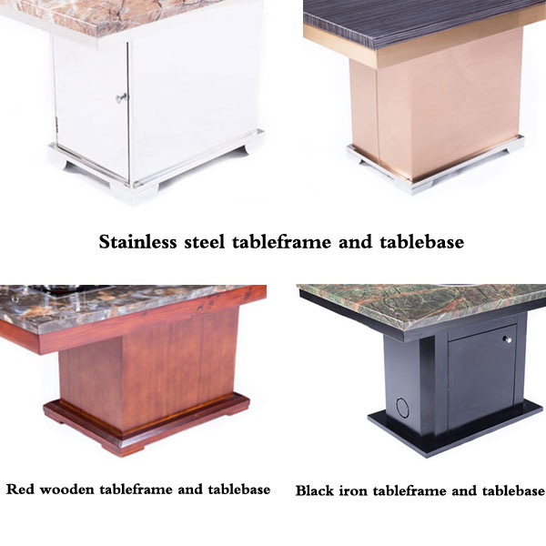 różnorodność-materiałów-i-kolorów-ramy-stołu i podstawy-stołu-CENHOT
