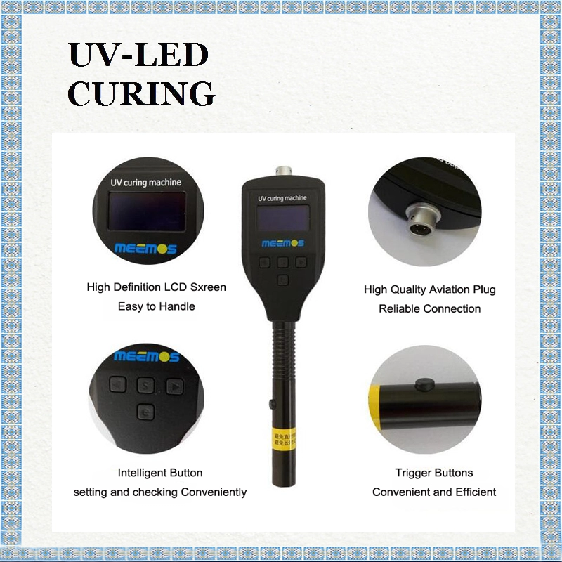 Przenośny system utwardzania UV Utwardzanie UV Pen Point Contact Switch Złącze USB 365nm 395nm