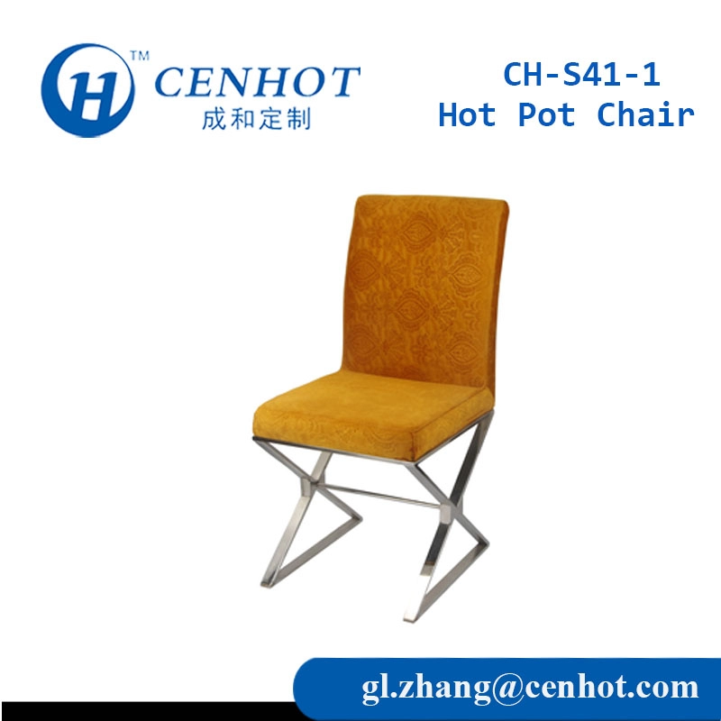 Metalowe krzesła do gorących garnków do zaopatrzenia restauracji w Chinach - CENHOT