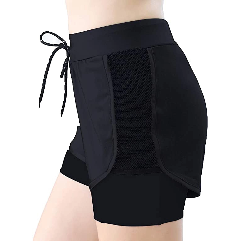 Damskie spodenki do jogi Tummy Control Running Gym Workout Biker Shorts