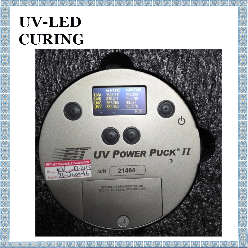 EIT UV Power Puck II Miernik napromieniowania ultrafioletowego Miernik UV 4 pasma UV Pomiar intensywności energii Temperatura