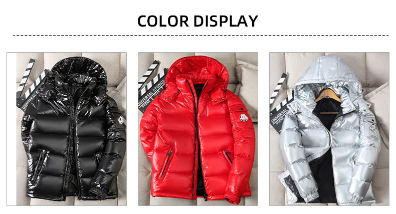 Thickened Hooded Down Jacket