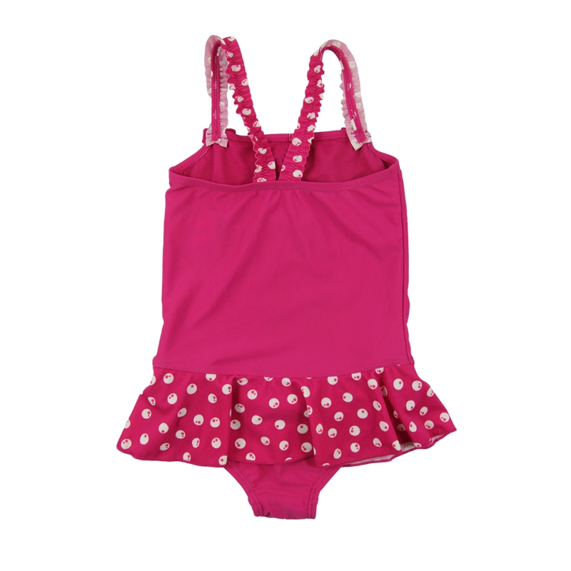 Jednoczęściowe kostiumy kąpielowe dla dziewczynek Starfish Solid Red Kids