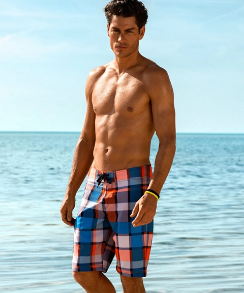Gorące letnie męskie szorty plażowe plażowe