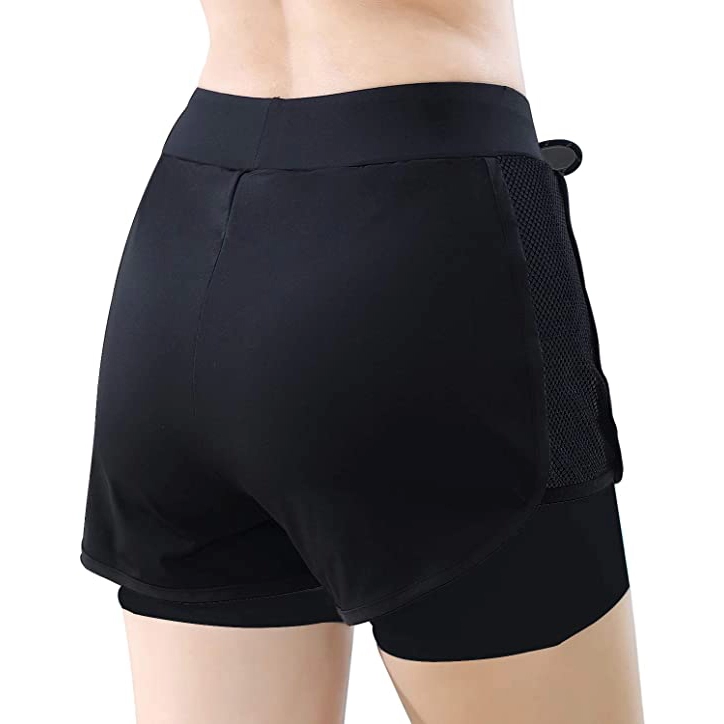 Damskie spodenki do jogi Tummy Control Running Gym Workout Biker Shorts