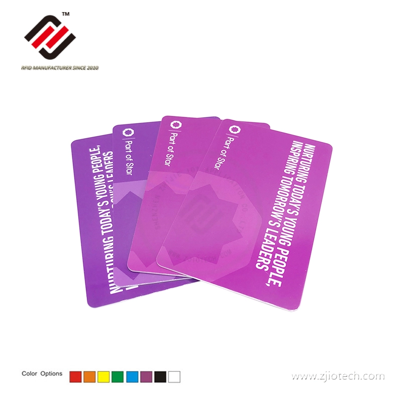Przyjazna dla środowiska karta PVC RFID Mifare DESFire EV2 8K
