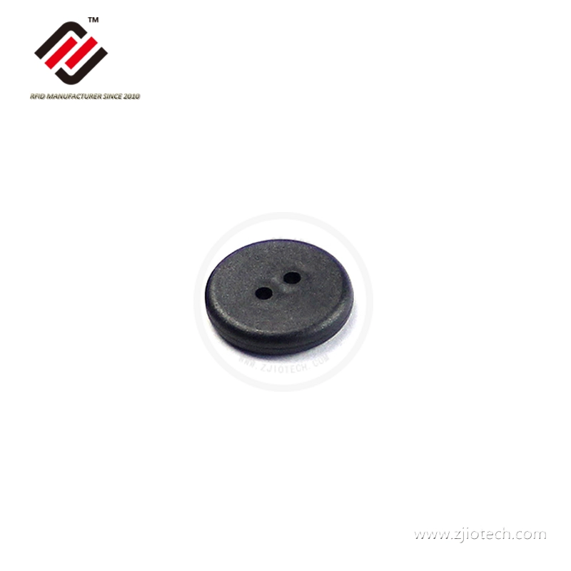 HF ICode Slix 15mm Okrągły, odporny na ciepło PPS RFID Tag