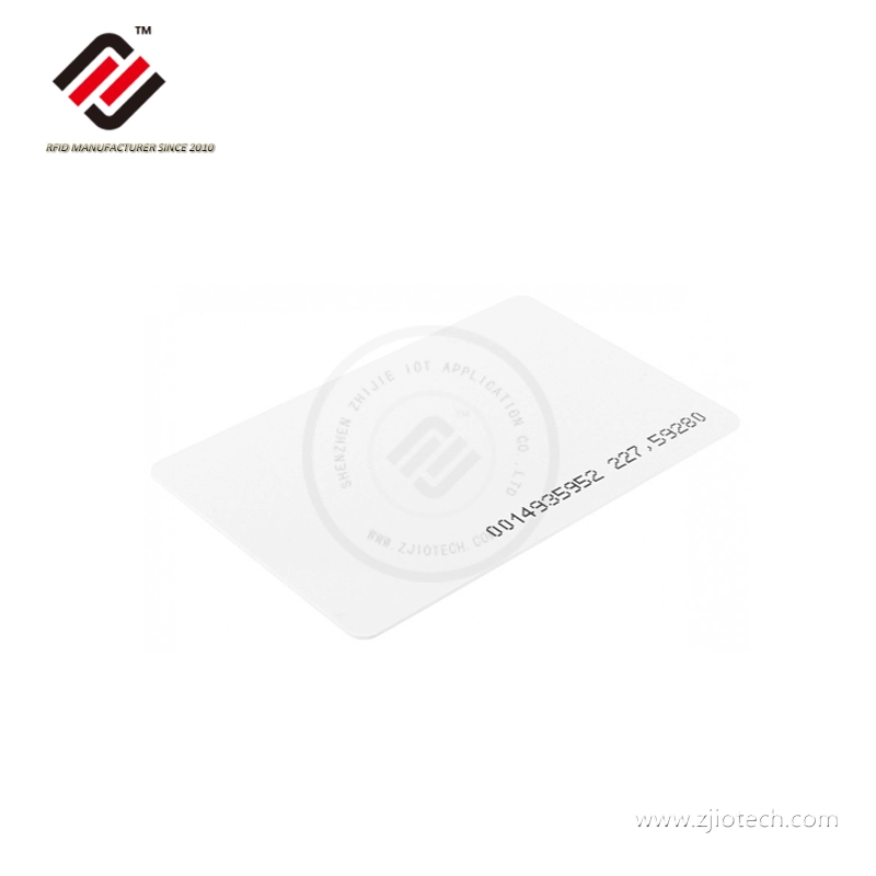 Pusta karta RFID z PVC 125KHz LF