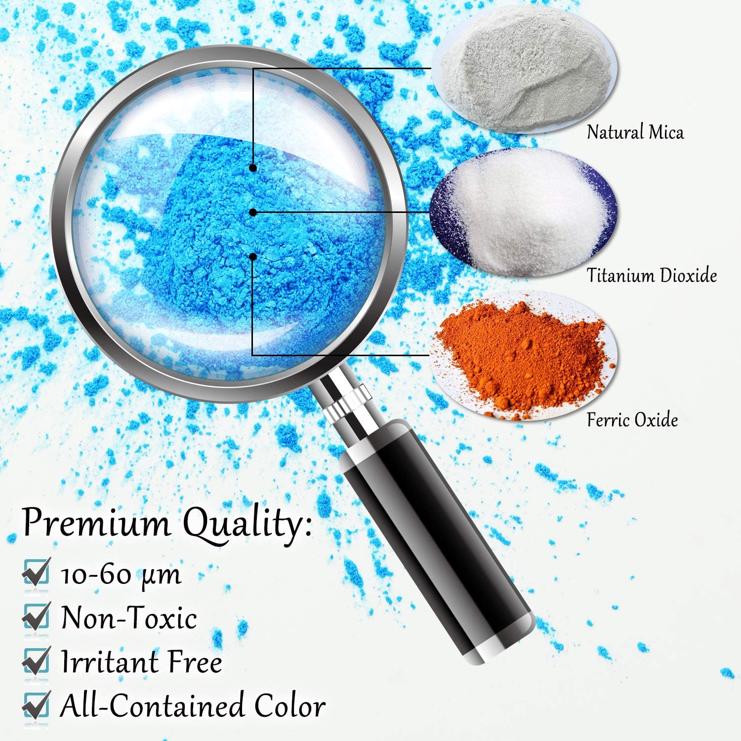 Epoxy Resin Color Pigment Metallic Pigment