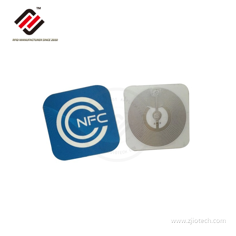 Drukowany papier HF 13.56 MHz NTAG213 Etykieta samoprzylepna NFC