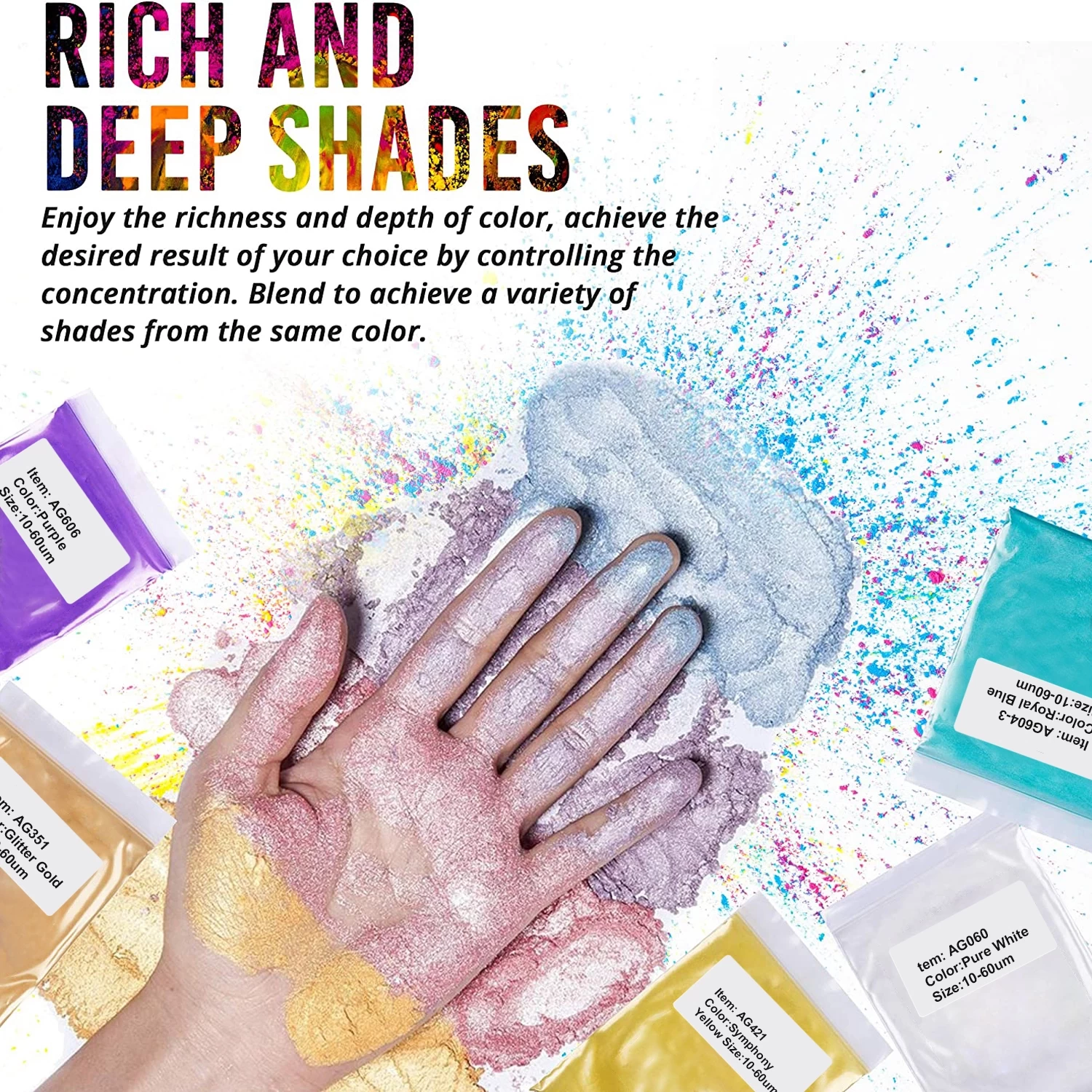 Gorąca sprzedaż zmieniający kolor pigment kameleonowy w proszku do cieni do powiek pigment kosmetyczny;