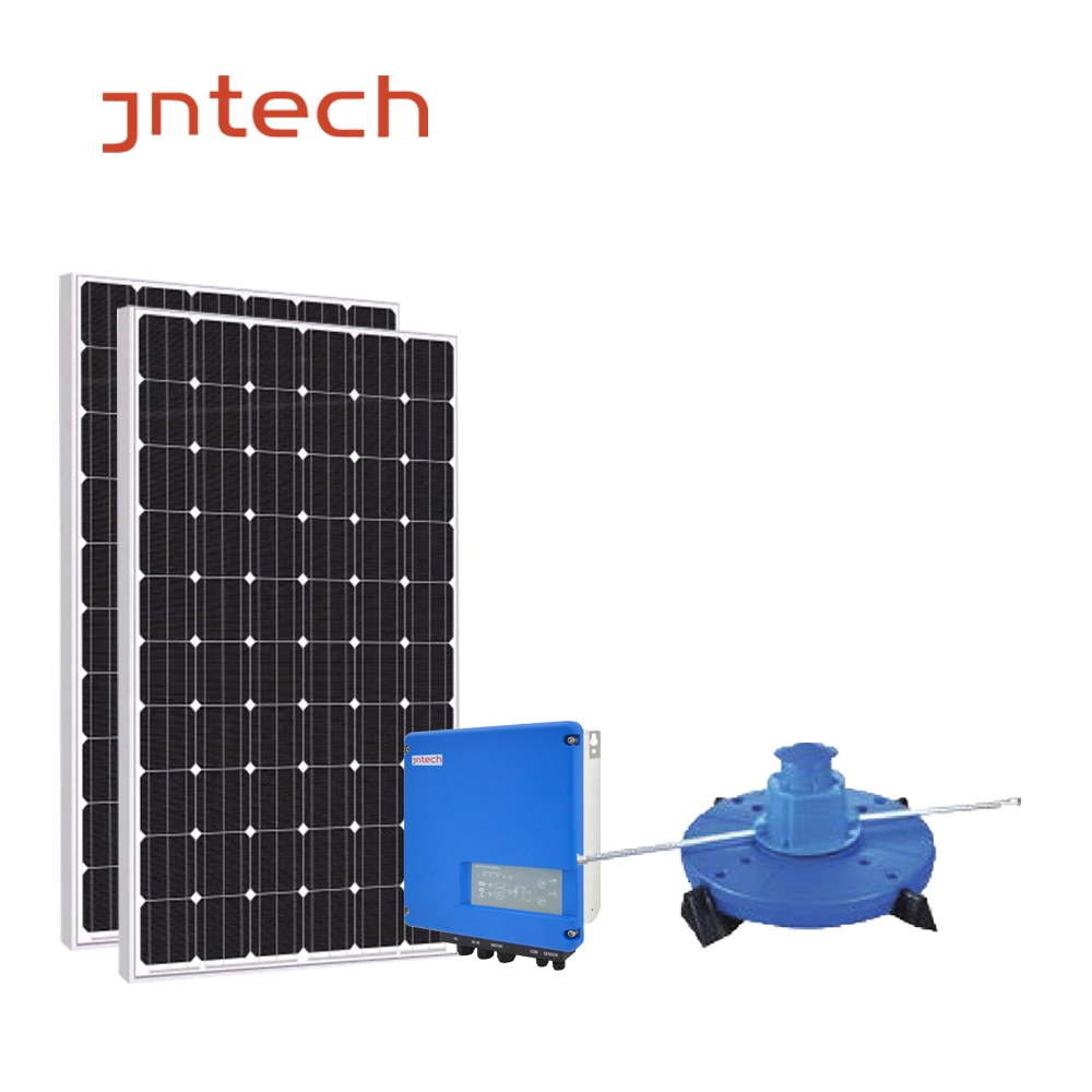 System napowietrzania słonecznego JNTECH aerator koła łopatkowego ryb aerator słoneczny do systemu akwakultury