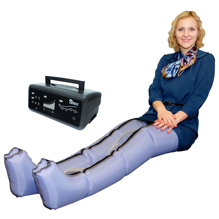 Nowy sprzęt do terapii kompresyjnej sprężonym powietrzem maszyna sportowe buty do regeneracji stóp masażer do nóg