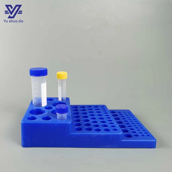 82-dołkowy laboratoryjny stojak na probówki wirówkowe Wielofunkcyjny drabinkowy stojak na probówki
