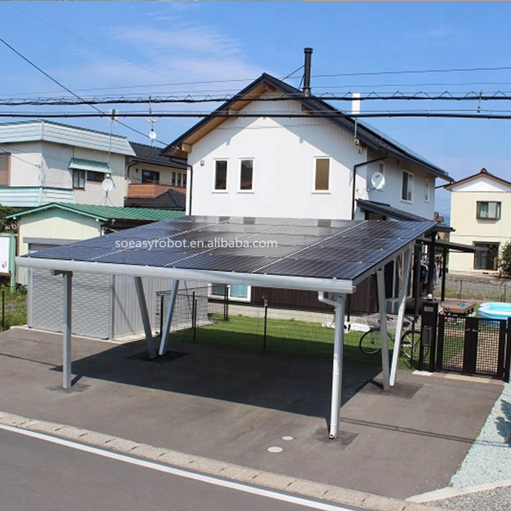 Nowoczesny Design Solar Car parking Solar Panel System Carport