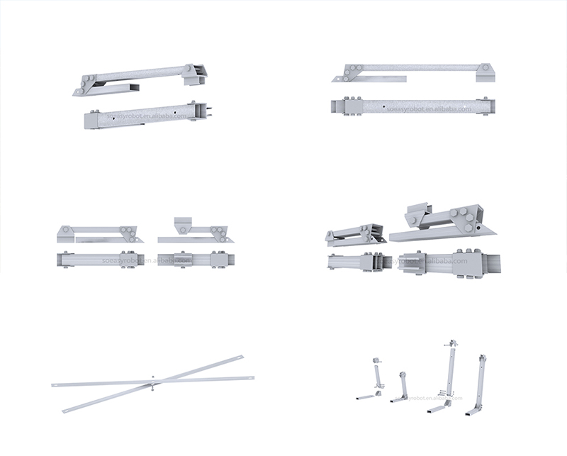 solar roof structure components