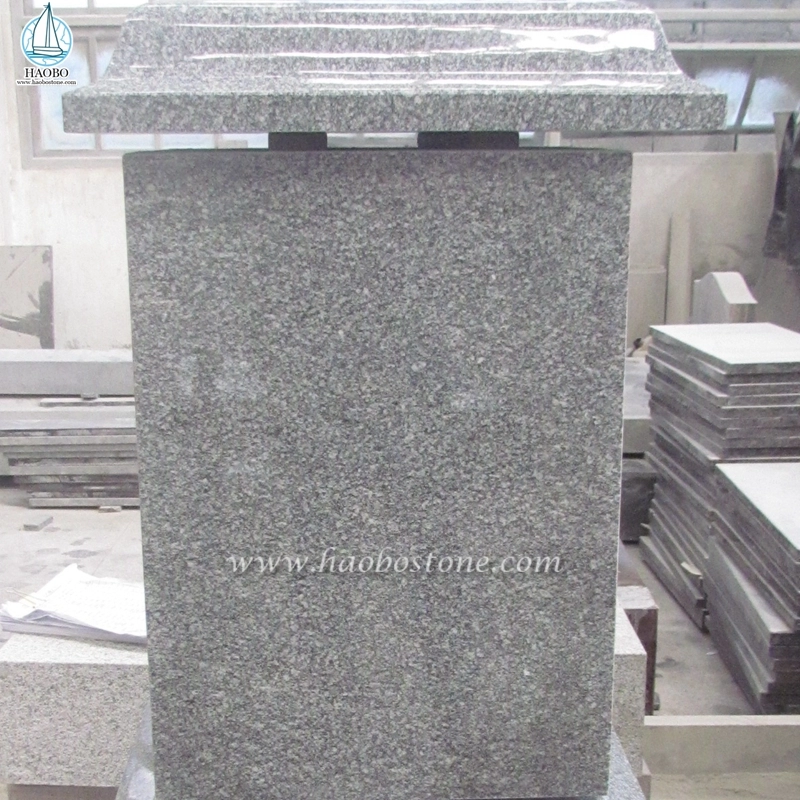 China Granite G9402 Barry Grey Polished Memorial Tombstone