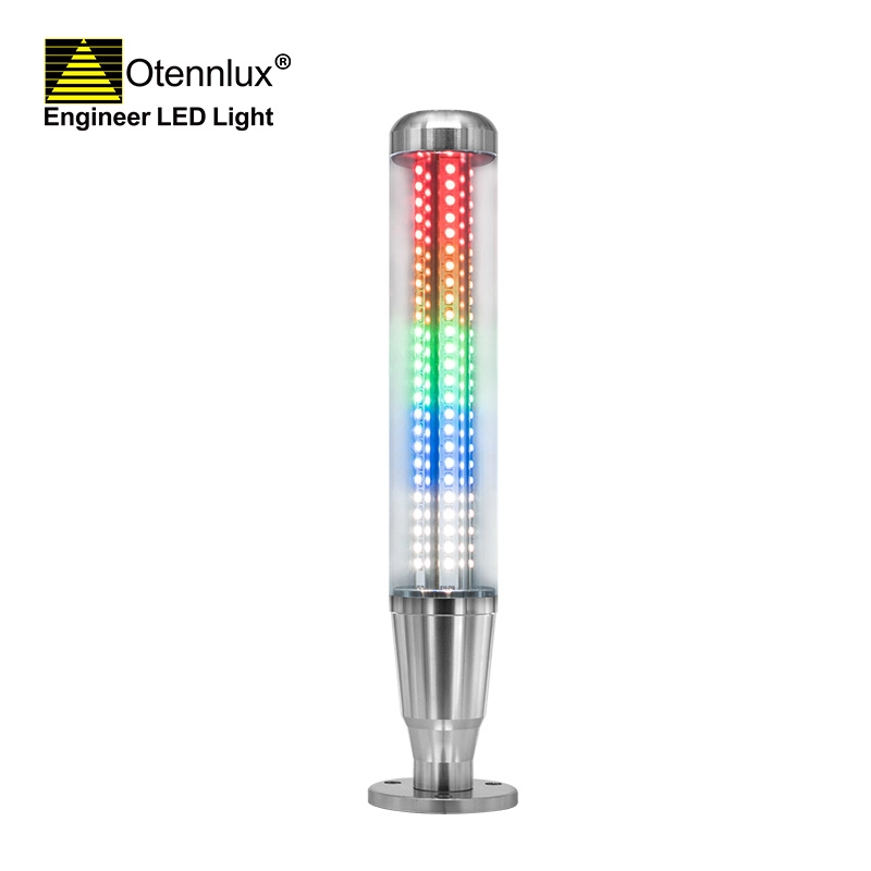 OMI1-501 Wielokolorowa prosta podstawa cnc przemysłowe światło ostrzegawcze wieży sygnałowej