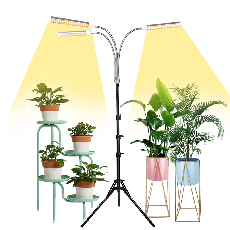 Stojak na trójnogu Lampa podłogowa LED do roślin