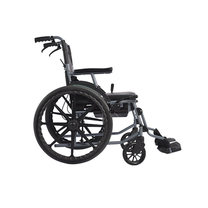 Składany elektryczny lekki wózek inwalidzki dla niepełnosprawnych