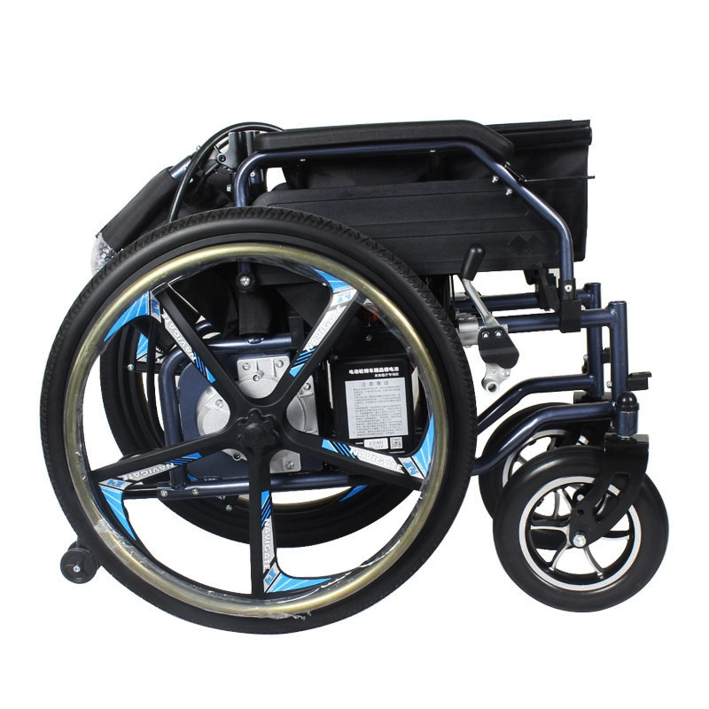 Tanie zmotoryzowane składane elektryczne wózki inwalidzkie Cena