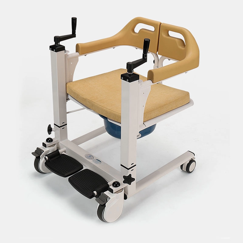 Wielofunkcyjne krzesło do przenoszenia pacjenta z wózkiem inwalidzkim z kabiną prysznicową