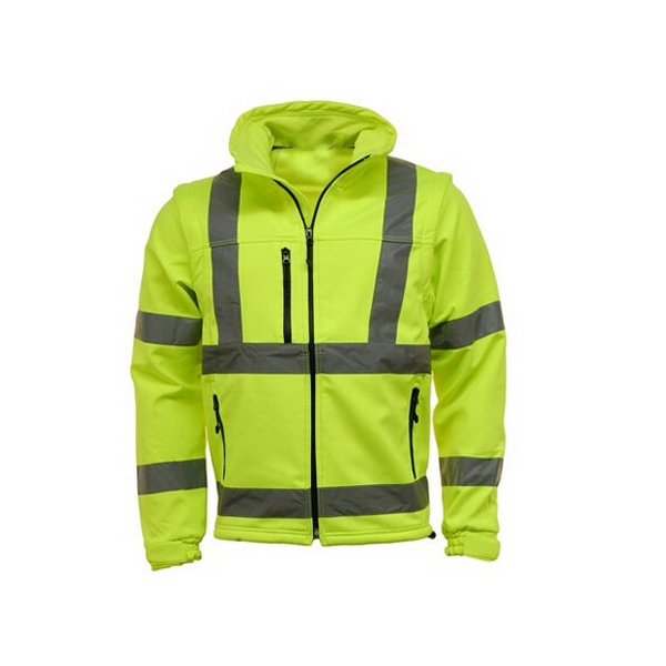 Męska kurtka Softshell Security Hi Vis