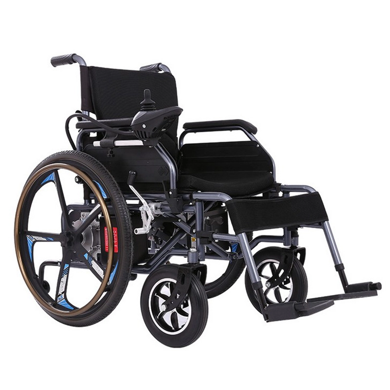 Składany niepełnosprawny pilot elektryczny wózek inwalidzki