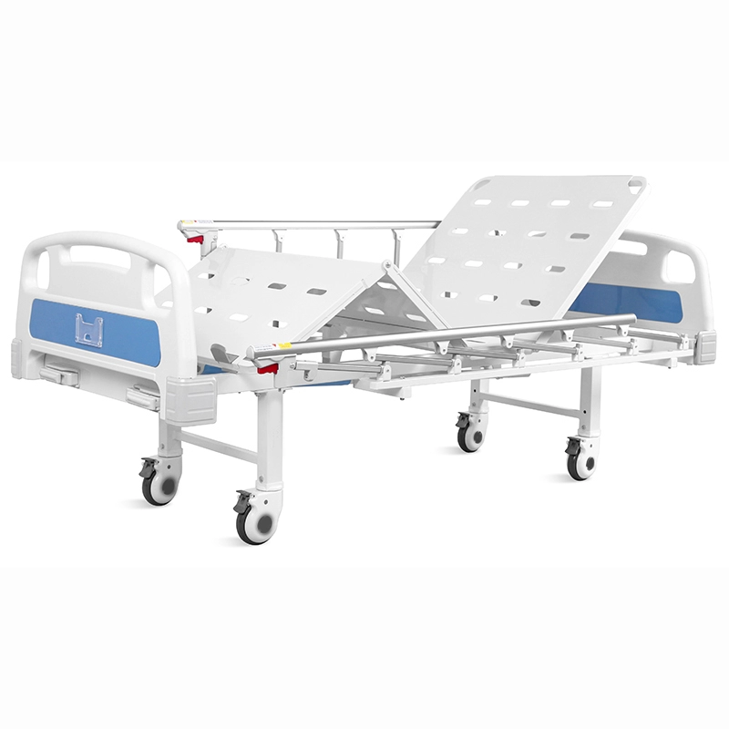 HC-B006 2 Korby 2 Funkcje Instrukcja Metalowe łóżko szpitalne pielęgniarskie