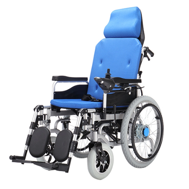 Gorąca sprzedaż Niestandardowy składany automatyczny elektryczny wózek inwalidzki dla dorosłych