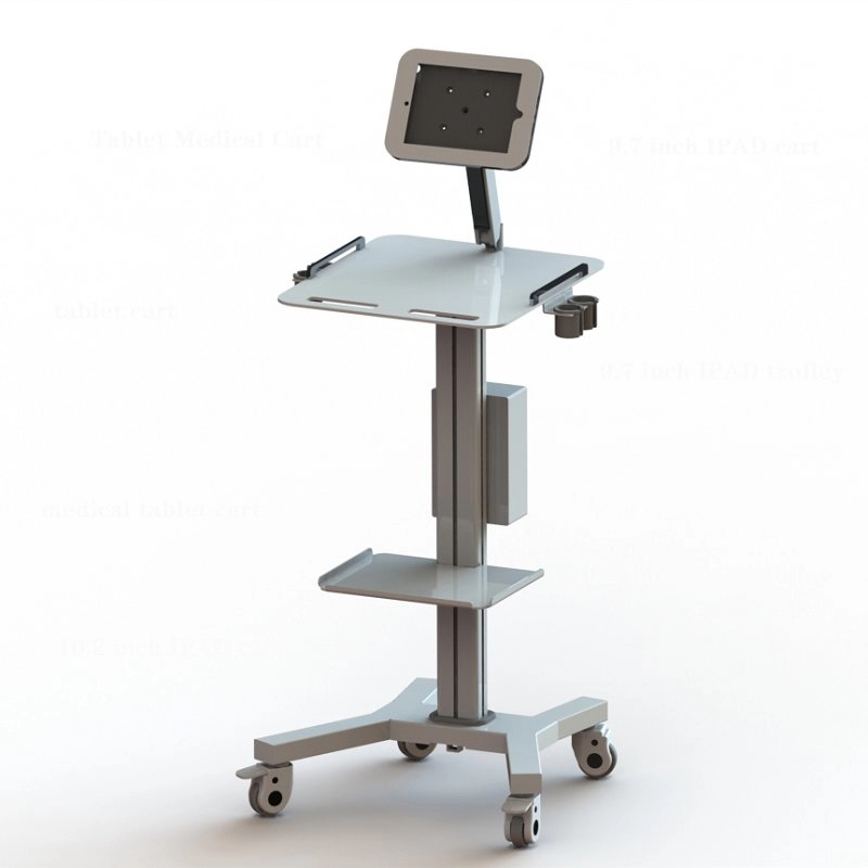 Mobilny tablet Telehealth Wózek medyczny z blokadą