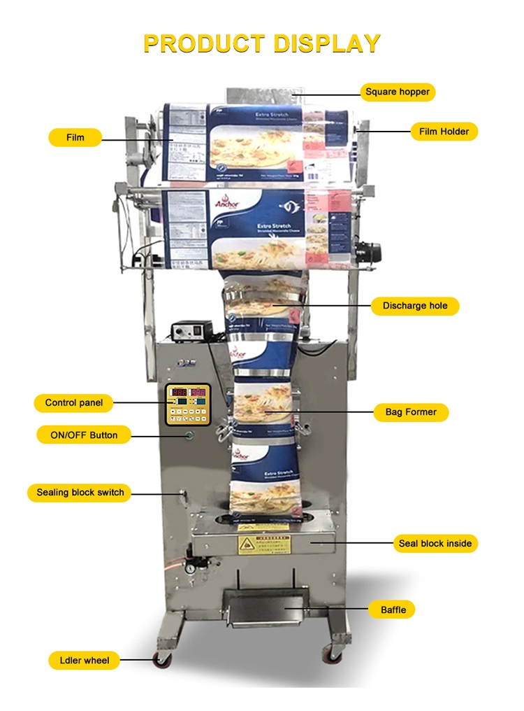 Automatyczna maszyna do pakowania w proszku z mąki pszennej o wadze 5 kg