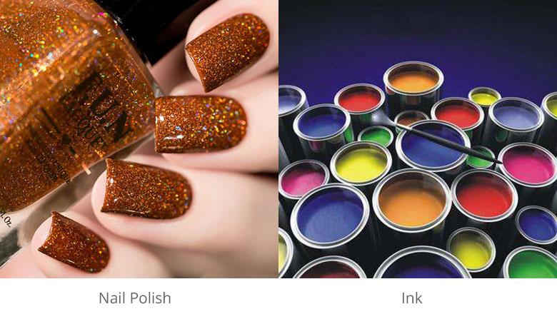 SR3704 brown glitter powder for ink, nail polish, etc.